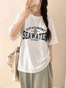 Women T-Shirts - White 2 - View 5