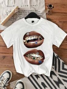 Women T-Shirts - Weiss - View 4
