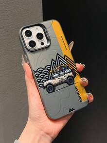 1 ốp lưng điện thoại TPU+PC mờ với họa tiết xe đua và phong cảnh địa hình, chống sốc, bảo vệ toàn diện, tương thích với iPhone 17 Pro Max/16 Pro Max/17 Pro/17/16 Pro/16/15/14/13/12/11/Pro/Pro Max/X/XR/XS/XS Max/7/8/Plus, Galaxy S25 Ultra/S24 Ultra/S23 FE/S23 Ultra/S25/S24/S23, A56/A55/A54/A36/A16/A15/A05/A06, lý tưởng cho những người đam mê xe hơi. - Nhiều màu - Xem 2