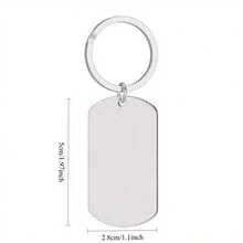 Placa de identificación para mascotas de acero inoxidable, adecuada para gatos y perros, ligera y duradera, resistente a la oxidación, diseño minimalista como accesorio de collar, personalizable, anti-pérdida, fácil de instalar, adecuada para el uso diario de diversas mascotas - Plateado - Ver 2