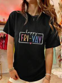 Women T-Shirts - Black - View 1