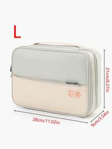 1pc Multifunctional Portable Data Cable Storage Bag, Can Store Electronic Accessories, Chargers, Power Banks, Earphones And Other Devices - Multicolor - View 16