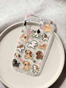 Liquid Silicone Phone Case With A Dachshund Pattern, Full Body Protection, Shockproof And Drop-Proof, Compatible With International Version Galaxy Phones (Not The Domestic Version), Birthday Gift For Mom - 多色 3 - 查看 7