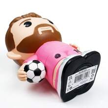 MLS 官方 Lionel Mesi 人形儲金罐 CF 粉色球衣版 收藏級足球之星錢箱 適合球迷與兒童 爆紅運動房裝飾 完美生日畢業禮物 PVC 人偶硬幣儲金罐 球迷首選 - 粉色 - 查看 7
