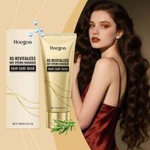 Mascarilla para el cabello refrescante y no graso: cabello suave y brillante voluminoso, ayuda nutritiva para el cuero cabelludo y repara los hebras del cabello dañado - 1 - Ver 1
