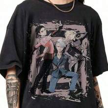 Gifts For Mom [Up To 30% Off] Yuri On Ice Anime And Manga Lover T-Shirt, Vintage Japanese Anime Graphic Tee, Gifts For Fans, Going Out Clothes - 白色 - 查看 1