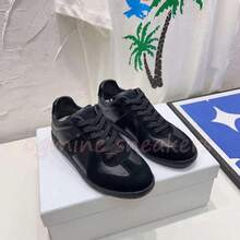 Zapatos casuales unisex, talla 36-45, zapatos casuales de mujer y zapatos deportivos de hombre, zapatos planos de suela blanda con cordones, zapatos cómodos y livianos de hombre para uso diario, de corte bajo,,,,,Zapatillas de entrenamiento alemanas de estilo europeo M Gila, calzado deportivo retro casual para parejas, con suelas suaves, fabricadas en Guangzhou. - 13 - Ver 9