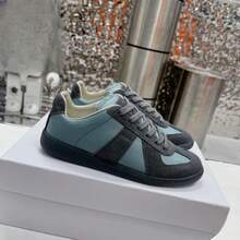 Zapatos casuales unisex, talla 36-45, zapatos casuales de mujer y zapatos deportivos de hombre, zapatos planos de suela blanda con cordones, zapatos cómodos y livianos de hombre para uso diario, de corte bajo,,,,,Zapatillas de suela plana para hombre y mujer, nuevas, modernas, versátiles, de punta redonda, con cordones, estilo casual, deportivo y retro. - 11 - Ver 1