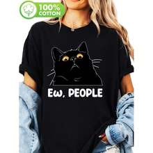 Women T-Shirts - Black - View 10