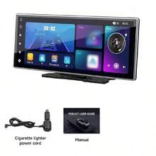 XUDA 2026 新款 11.26 英寸 IPS CarPlay 触控屏无线 CarPlay 和 Android Auto 多媒体视频播放器便携式 MP5 播放器兼容 Apple 或 Android Auto - A - 查看 12