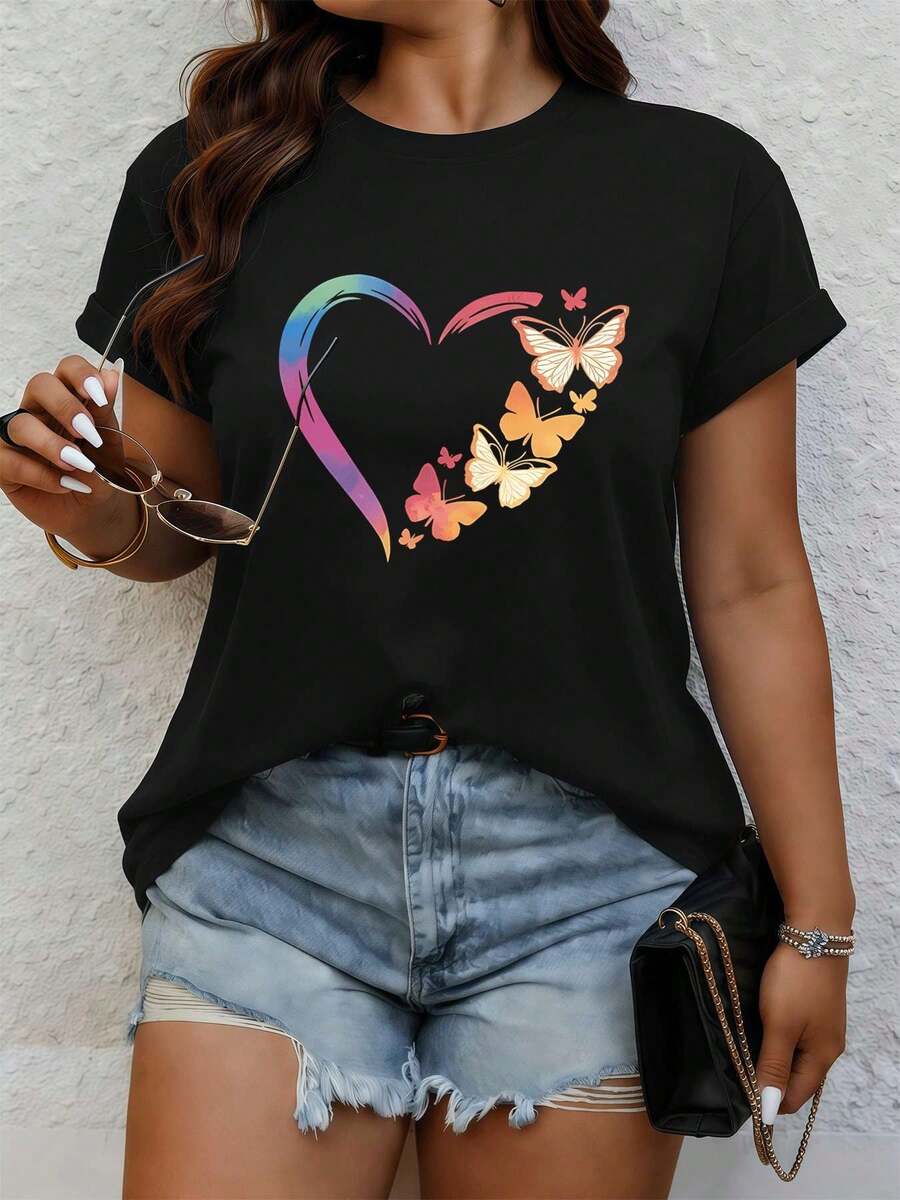 Women T-Shirts - Black - View 1