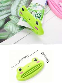 1pc Cartoon Toothpaste Squeezer, Multi-Functional Makeup Tool - Multicolor - View 6