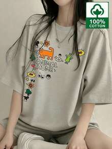 Women T-Shirts - Light Grey - View 1