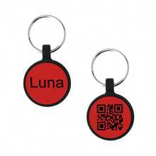 1pc Customized Silicone Round Pet Dog Tag, With Personalized Name Engraving And Privacy Protection QR Code Contact Information, Trackable Location For Pets, Multi-Functional Use, Suitable As A Gift For Dog Lovers And Owners - Multicolor - View 17