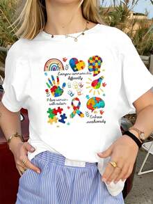Women T-Shirts - White - View 1