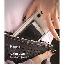 Adhesive Cardholders - Black - View 3