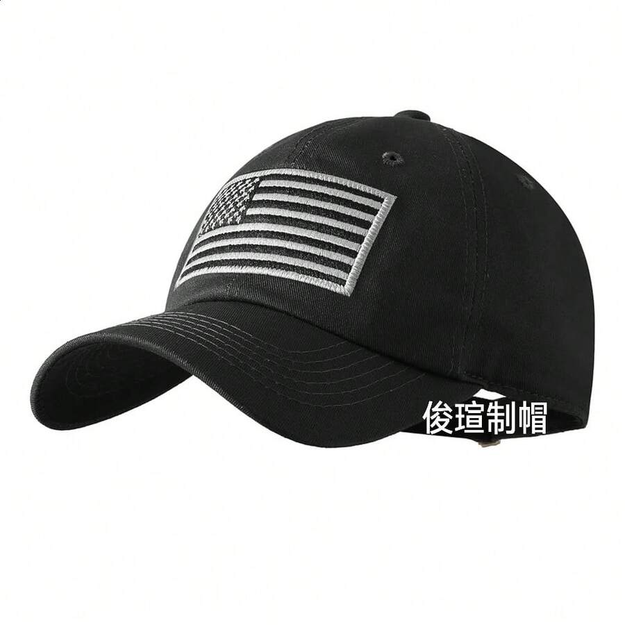 Polo de golf , Gorra de golf, Gorra de golf, Gorra de golf, Para hombre, Para mujer, Gorra con visera, Sombrero de sol para mujer, Gorra de béisbol de algodón con visera tipo duckbill LA, Sombrero , Gorra de béisbol bordada con la bandera americana, Unisex, Comercio exterior, Estilo moderno 2026 - Gris pizarra - Ver 1
