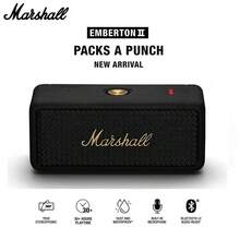 Marshall Emberton II 便携式蓝牙音箱，小巧无线，适合旅行和户外活动 - 查看 13