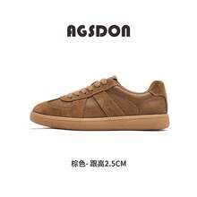 Zapatos casuales unisex, talla 36-45, zapatos casuales de mujer y zapatos deportivos de hombre, zapatos planos de suela blanda con cordones, zapatos cómodos y livianos de hombre para uso diario, de corte bajo,,,,,Zapatillas blancas de mujer, novedad de verano 2026, zapatillas deportivas casuales blancas vintage para combinar con faldas, zapatillas de entrenamiento alemanas. - P143143 Amarillo - Ver 11