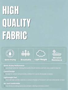Men's Short-Sleeved T-Shirt, Casual Sporty Style, With Modern Prints, Stretchy And Comfortable, Suitable For Sports, Travel And Everyday Leisure Time - Regular Fit, Round Neck, Knit Fabric, Printed T-Shirt, Comfortable Fit, Plus Size. - 黑色 - 查看 4