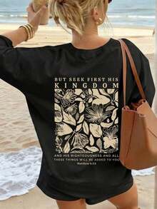 Women T-Shirts - Black - View 5
