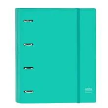 Safta | Folio Folders OUTLET With 4 Round Rings And A4 Refill 27 X 32 X 3.5 Cm (3 Liters), Hard Covered, Elastic Closure, Interior Dividers, Graph Paper, School Organizers - Option 12 - View 1