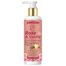 SUMIFANG Sữa tắm 100ml hương hoa hồng và vani lãng mạn, lưu hương suốt 12 tiếng, khử mùi và kháng khuẩn, dưỡng ẩm và làm mềm da, với bọt kem mịn và khả năng làm sạch nhẹ nhàng. - Rose - Xem 8