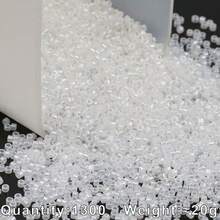 Approx. 1300pcs 2.5mm Multicolor Cream Machine-Embroidered Glass Seed Beads, Handmade Beading DIY Jewelry Accessories For Bracelets And Necklaces - DIY Glass Beads - View 11