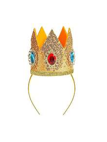 1pc Crown Headband And Necklace Set Suitable For Cosplay Party Halloween - Multicolor - View 5
