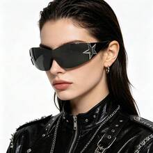 1 Cặp Hoặc 3 Cặp Kính Thời Trang Tiệc Tùng Phong Cách Steampunk Có Thể Xoay Đổi Màu - Nhiều màu - Xem 11