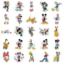 50pcs Disney Sticker Mickey Mouse Durable, Multifunctional Designs For Laptops, Water Bottles, Phones & More - 1 Set - View 7