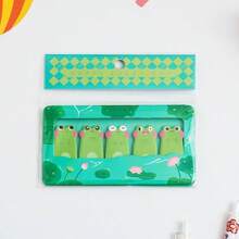 1pcCute Cartoon Thumb Sticky Notes, High Aesthetic Self-Adhesive Memo Pads, Page Marker Index Labels, Easy To Write, Convenient For Page Marking, Reading Classification And Key Reminder - Multicolor - View 19