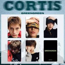 C/O/R/TI/S <VERDE VERDE>JAMES,JUHOON,M/A/R/TI/N/SEONGHYEON,KEONHO, Tarjeta de inserción de álbum, Tarjeta de edición especial, Tarjeta de suerte, Regalo de encuentro con fans, Regalo coleccionable de concierto. - Multicolor - Ver 16