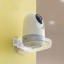 1pc Wall Mount Security Camera Bracket, Compatible With Home Surveillance, Indoor CCTV Cameras Of Various Models, Home Care, Store Monitoring, Simple And Practical Home Security Accessory - Clear - View 2