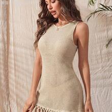 Women Blouses & Shirts - Marron - View 4