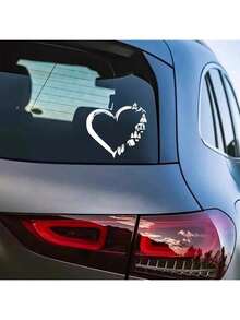 1 pieza Vinilo autoadhesivo con diseño de viaje, amor y camping para caravana, decoración creativa para ventanas, puertas, superficies de plástico, vidrio y metal - A - Ver 10