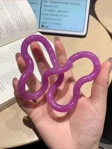 1件溫感扭轉指尖玩具，感官壓力緩解玩具，適合青少年和成人，鍛鍊手部肌肉，提高手指靈活性，增強專注力，減輕焦慮和壓力，放鬆心靈，集中注意力 - 彩色 - 查看 2