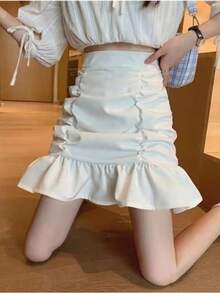 Women Skirts - Black - View 8