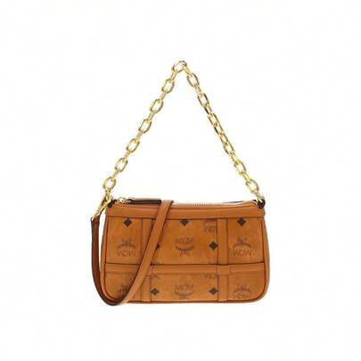  Mcm Delmy Visetos Collection Printed Women's Shoulder Strap Crossbody Bag MWSFSTA02CO001