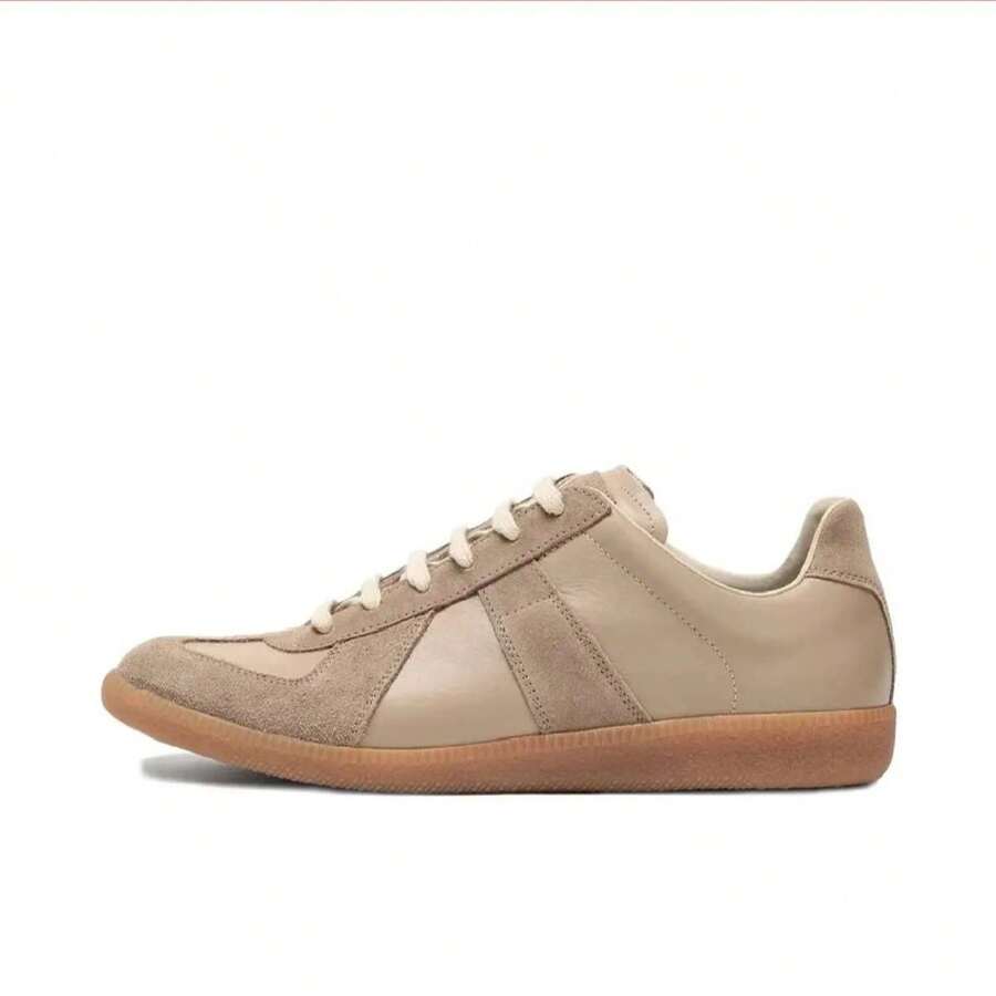 Zapatos casuales unisex, talla 36-45, zapatos casuales de mujer y zapatos deportivos de hombre, zapatos planos de suela blanda con cordones, zapatos cómodos y livianos de hombre para uso diario, de corte bajo,,,,,Zapatillas de entrenamiento alemanas, zapatillas clásicas y versátiles para hombres y mujeres, zapatillas deportivas casuales para skateboarding, zapatillas de pareja de moda 2026. - 27 - Ver 1