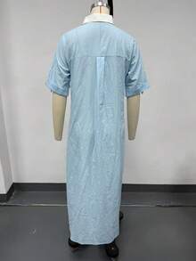 Women Maxi Dresses - Pale Pinkish Gray - View 12