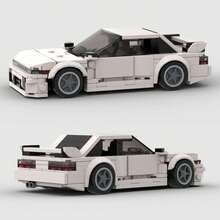 MIKEMENG MOC Supercar Racing Car Classic Building Blocks Toy Set, Children's Creative Toy, DIY Car Model Kit, City Technology Speed Champion Cup Series, Suitable As Birthday, Halloween, Christmas, Graduation Gift, Collection And Home Decor, Affordable Gift - Model - View 2