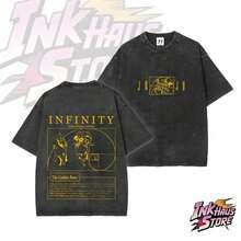 Jo-Hnny Joestar Jo-Jo Sbr Steel Ball Run Golden Ratio Golden Spin -- Unisex Retro Wash Cotton Short Sleeve T-Shirt, Summer T-Shirts For Men - 黑色 - 查看 1
