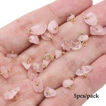 beadia 5/10pcs 5-10mm Asymmetric Natural Stone Pendant - Used For DIY Jewelry Making Necklaces, Bracelets, Accessories And Supplies - Irregular Shapes - View 23