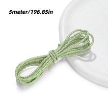 2/5meter Artificial Cotton Braided Cord Thread, 3mm DIY Beading Rope For Jewelry Making, Handmade Accessories - Braided Rope - View 16