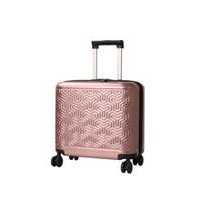 JLY 3-Piece Luggage Set Hard Shell Suitcases ABS+PC, Spinner Wheels, TSA Lock, Lightweight Travel Set - 玫瑰金色 - 查看 13