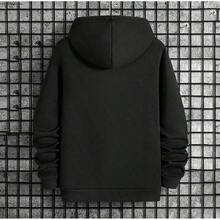 Compatible With The Women's Hoodie With A Charming Design - Soft Sweater, Stylish Black Letter Print, Essential For Casual Daily Wear And Halloween Parties, Comfortable And Stylish Design. - 黑色 - 查看 3