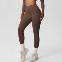Pilates Set - 7100 Trousers - Chestnut - View 12