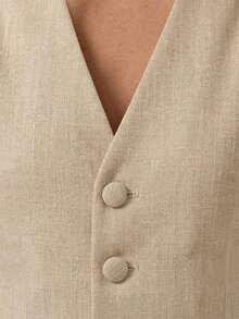 Women Blazers - 杏 - 查看 8