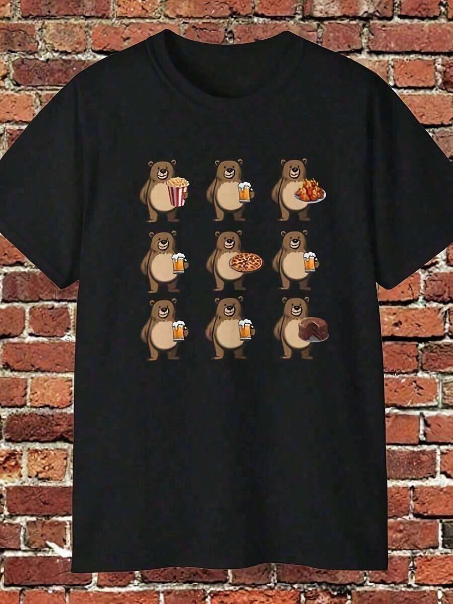 'The Best Invention Since Sliced Bread' T-Shirt -- Casual T-Shirt With Funny Print, 5642% Cotton, Crew Neck, Regular Fit, Perfect Valentine's Day/Christmas Gift For Your Boyfriend/Husband - 樣式 6 - 查看 1